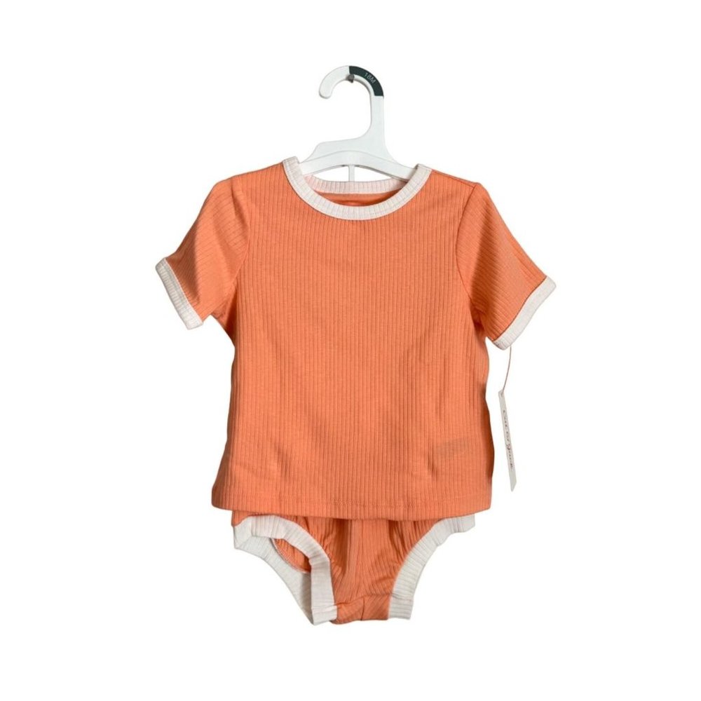 NEW Cat & Jack Baby 2 Piece Set - Orange - Size 18 months